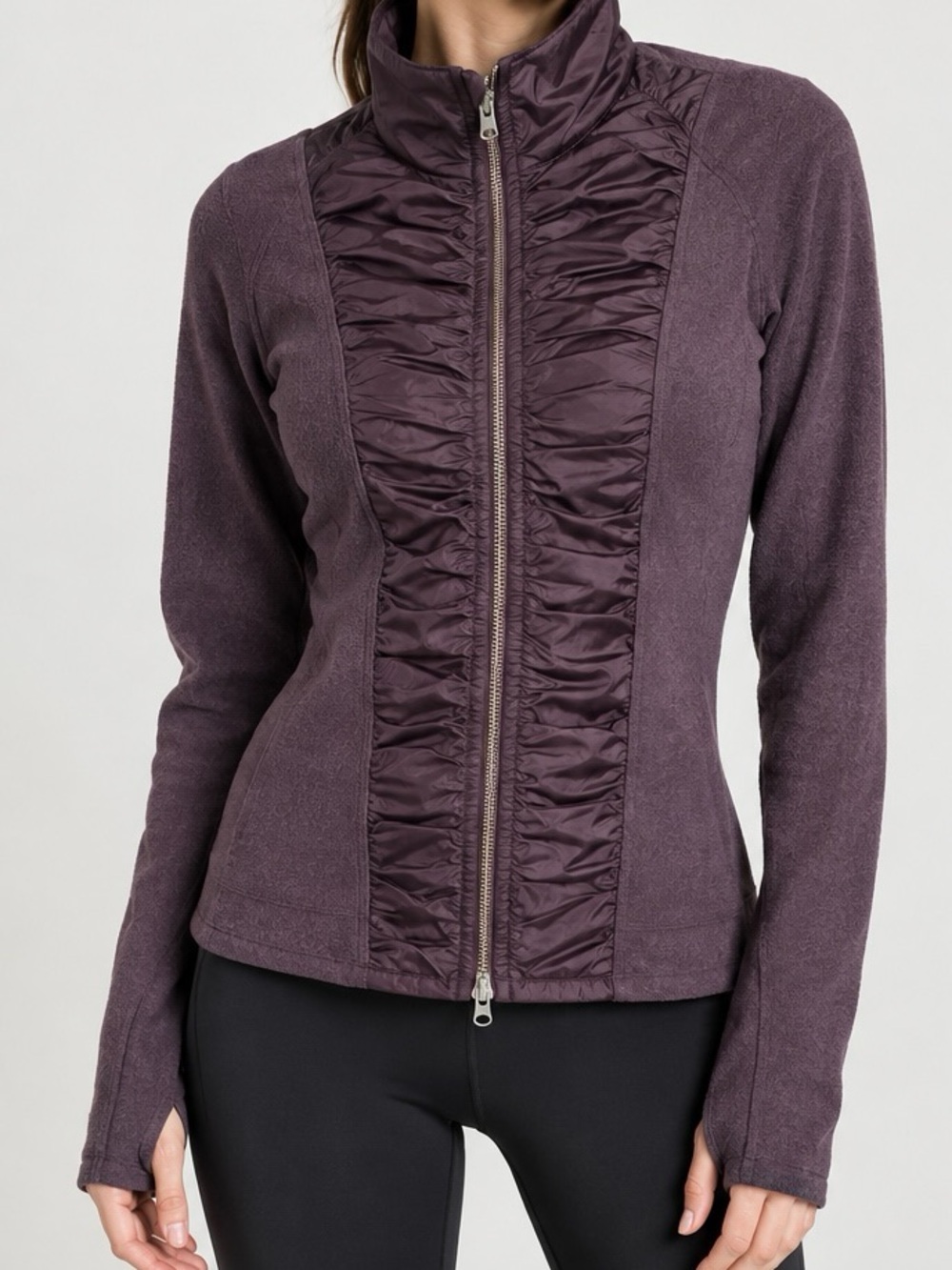 Vintage 2010 Adidas by Stella McCartney Ruched Jacket | EU36 small | Archive Y2K